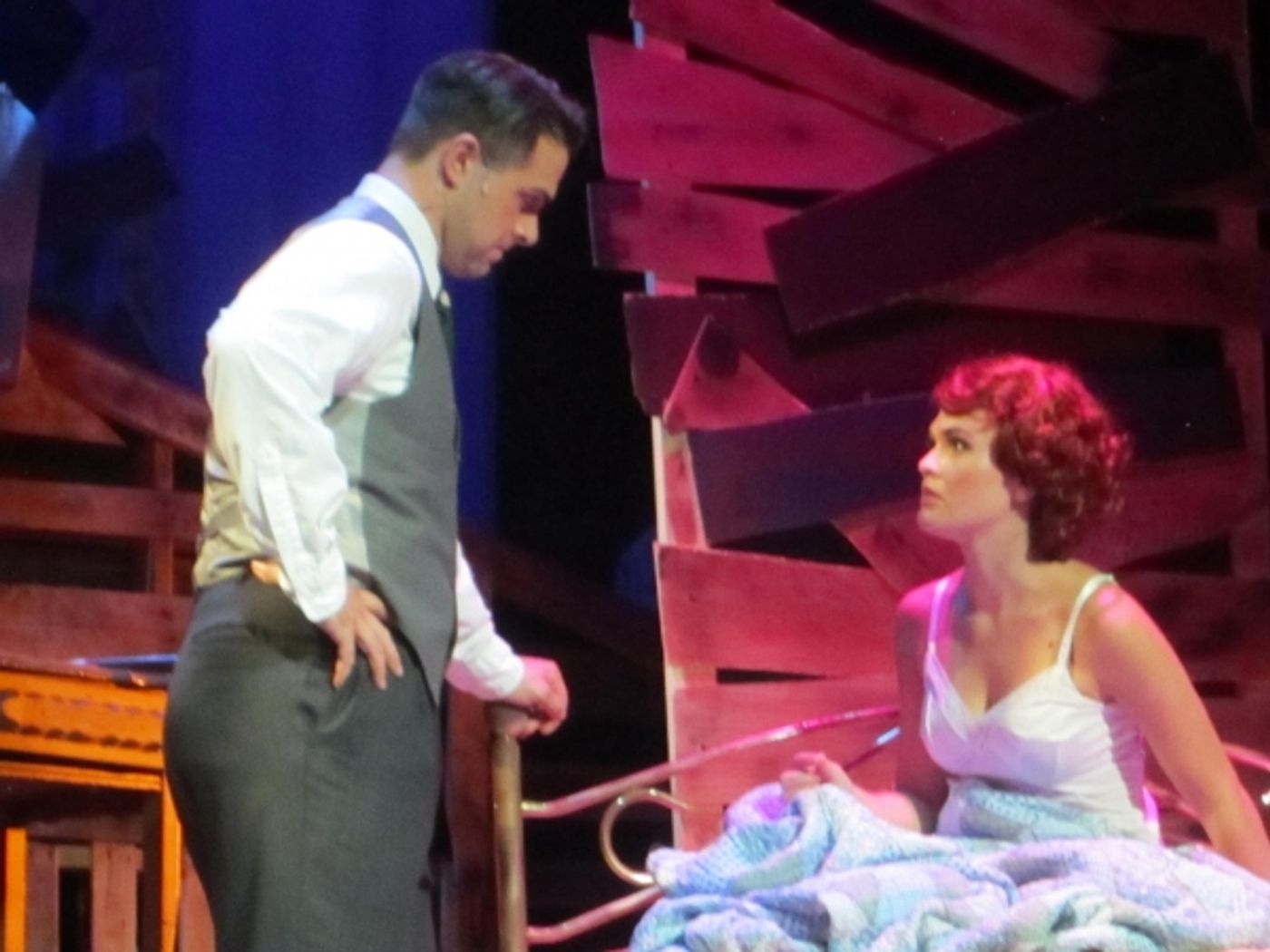 Photo Flash: First Look at Michael Schluter, Noelle Pedersen and More in Up in Lights' BONNIE & CLYDE  Image