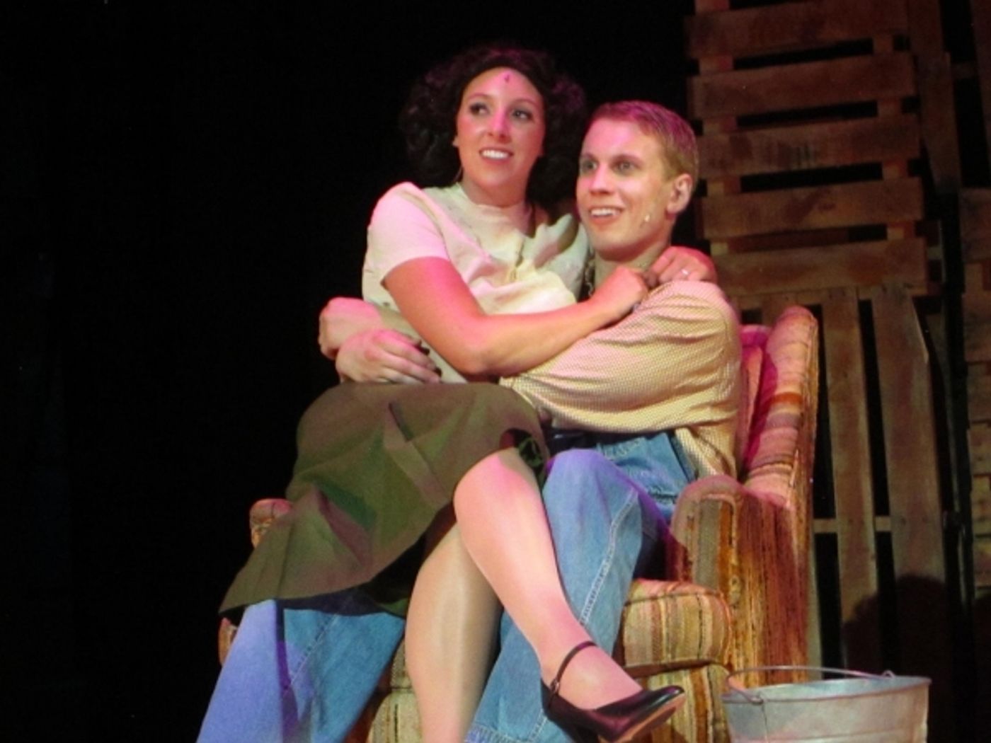 Photo Flash: First Look at Michael Schluter, Noelle Pedersen and More in Up in Lights' BONNIE & CLYDE  Image