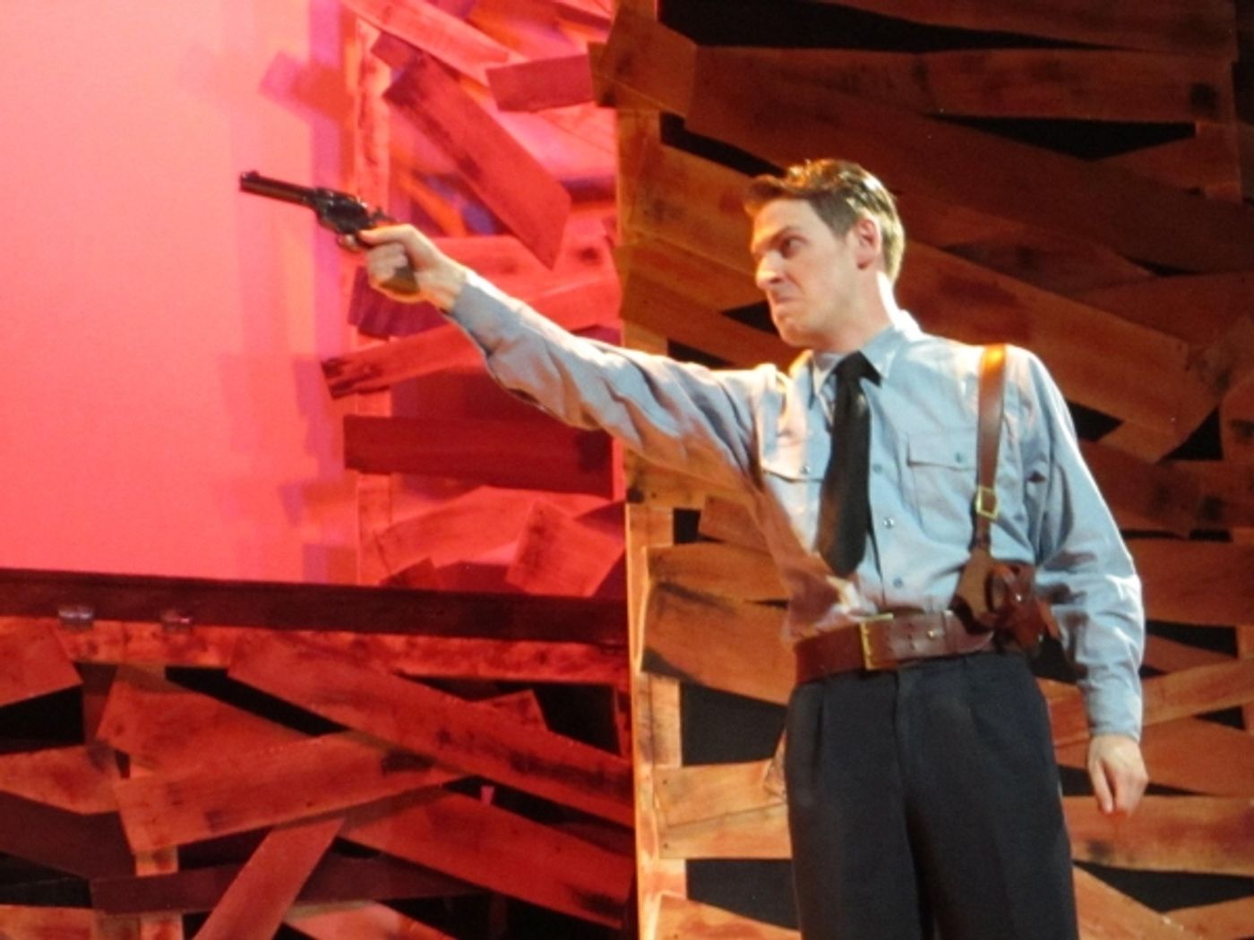 Photo Flash: First Look at Michael Schluter, Noelle Pedersen and More in Up in Lights' BONNIE & CLYDE  Image