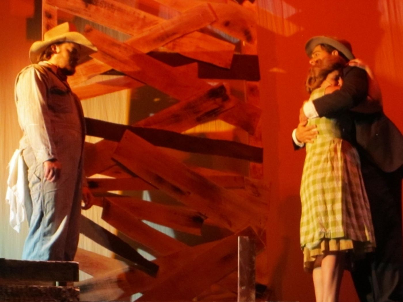 Photo Flash: First Look at Michael Schluter, Noelle Pedersen and More in Up in Lights' BONNIE & CLYDE  Image