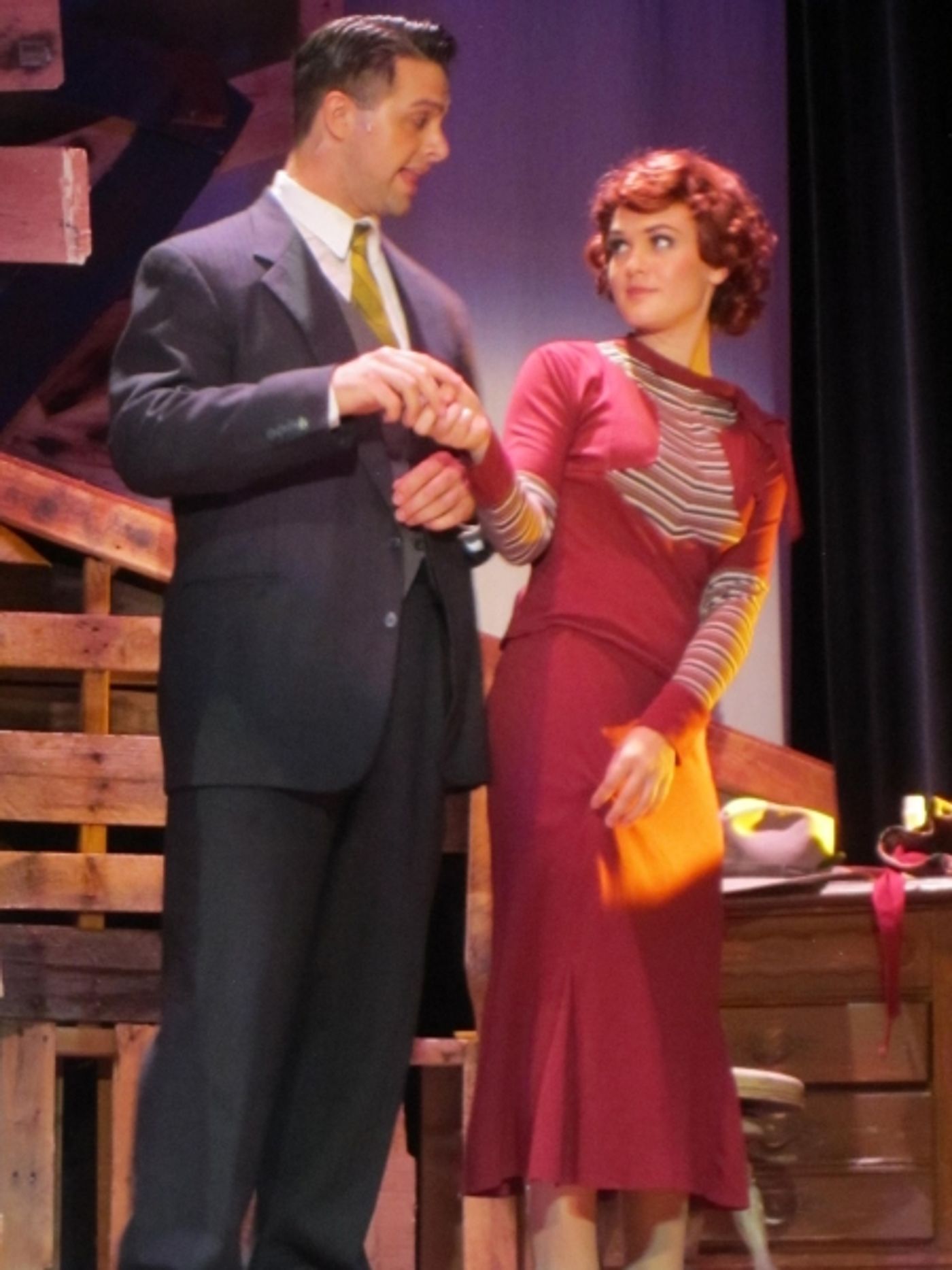 Photo Flash: First Look at Michael Schluter, Noelle Pedersen and More in Up in Lights' BONNIE & CLYDE  Image