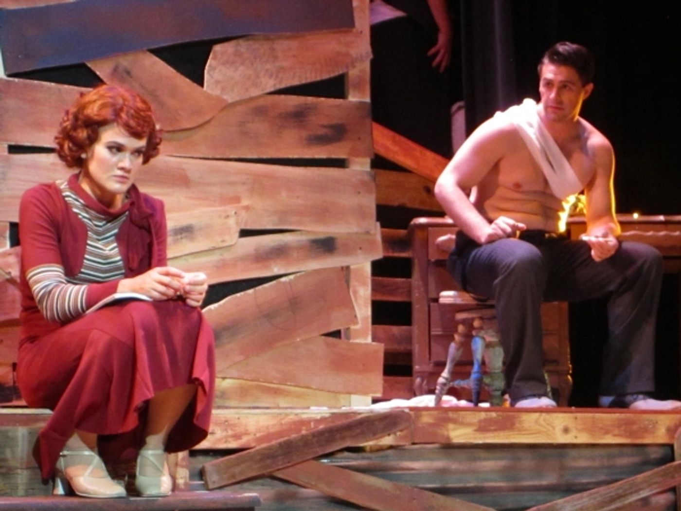 Photo Flash: First Look at Michael Schluter, Noelle Pedersen and More in Up in Lights' BONNIE & CLYDE  Image