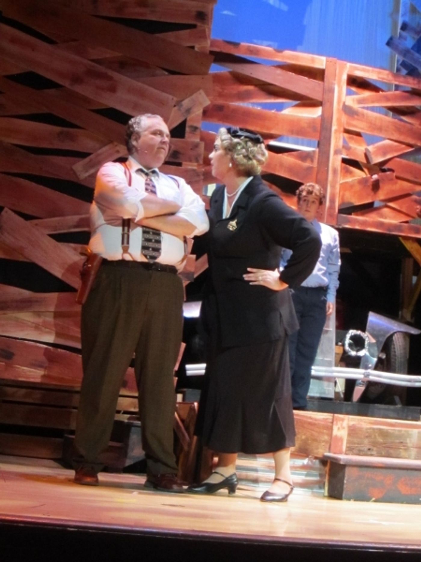 Photo Flash: First Look at Michael Schluter, Noelle Pedersen and More in Up in Lights' BONNIE & CLYDE  Image