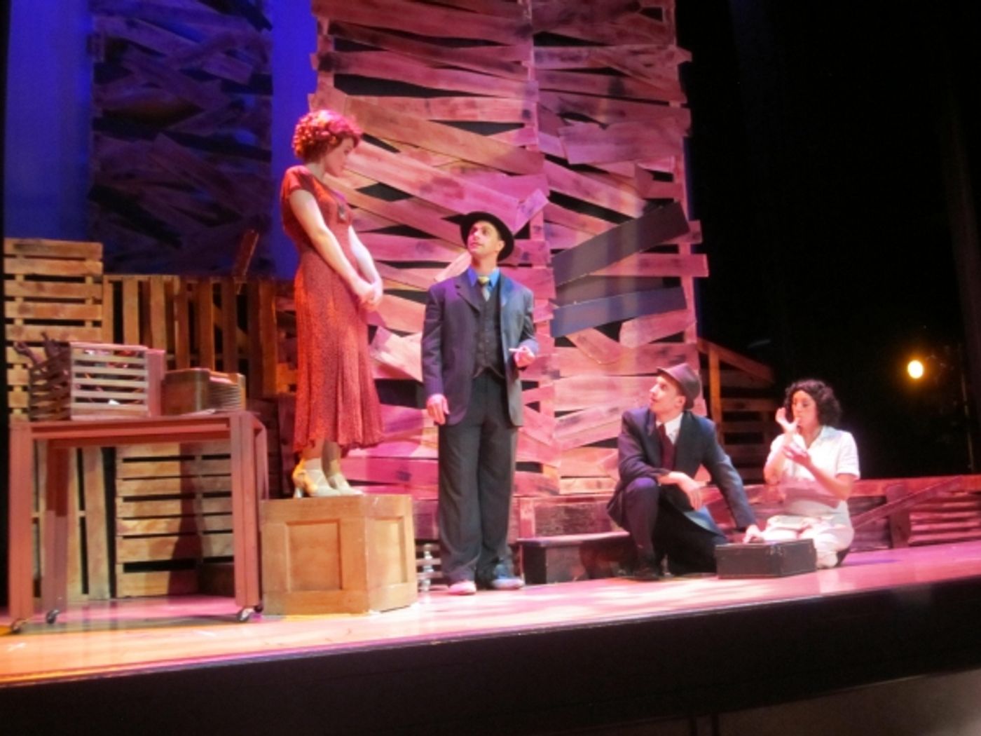 Photo Flash: First Look at Michael Schluter, Noelle Pedersen and More in Up in Lights' BONNIE & CLYDE  Image