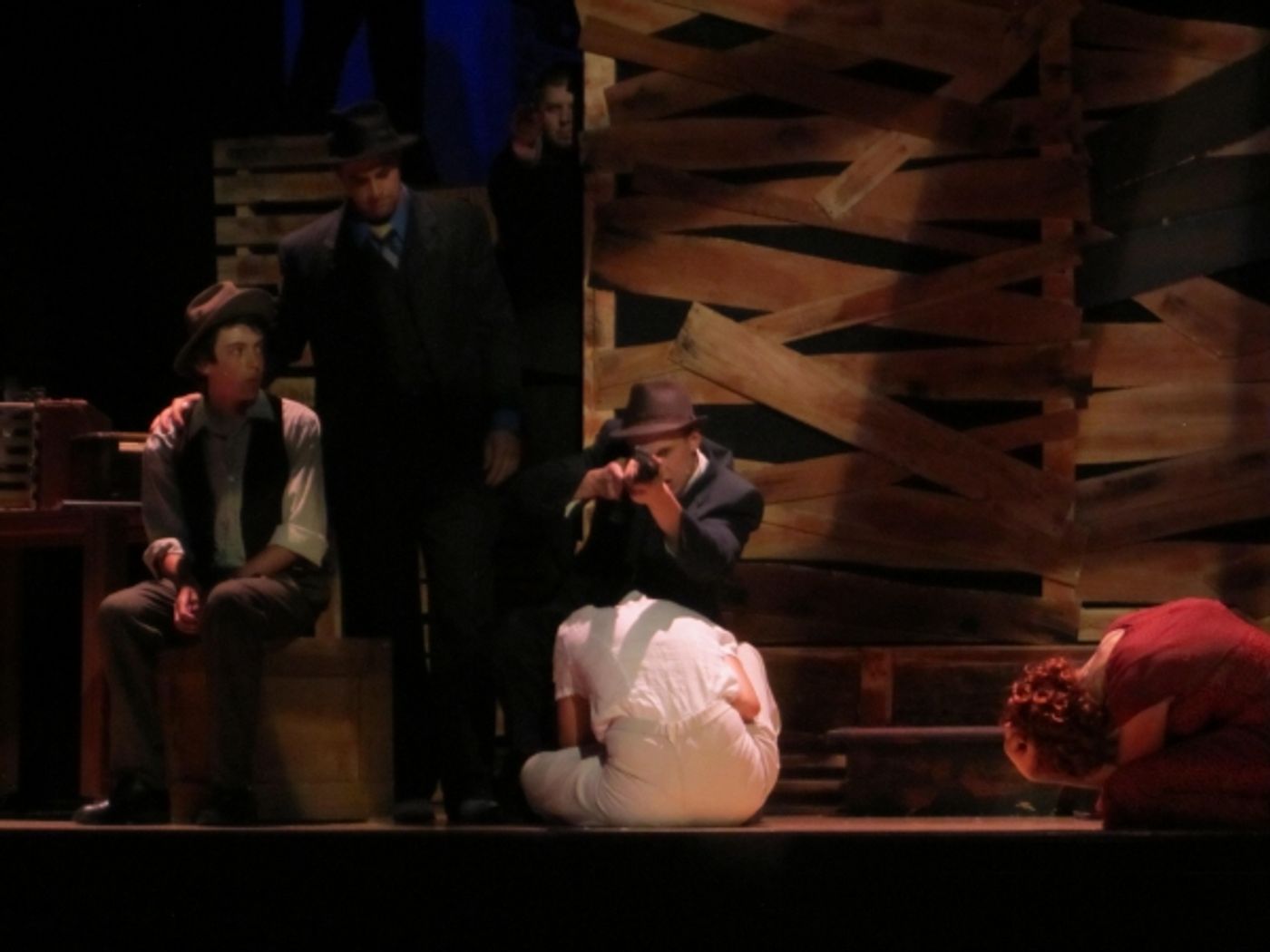 Photo Flash: First Look at Michael Schluter, Noelle Pedersen and More in Up in Lights' BONNIE & CLYDE  Image