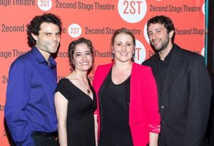 Gaby Alter, Michelle Tattenbaum, Mandy Moore, Itamar Moses Photo