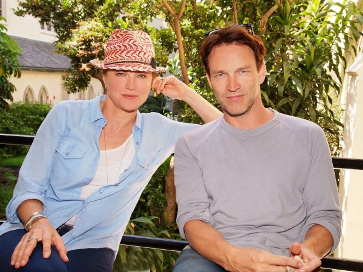 Lucy Lawless, Stephen Moyer at 
