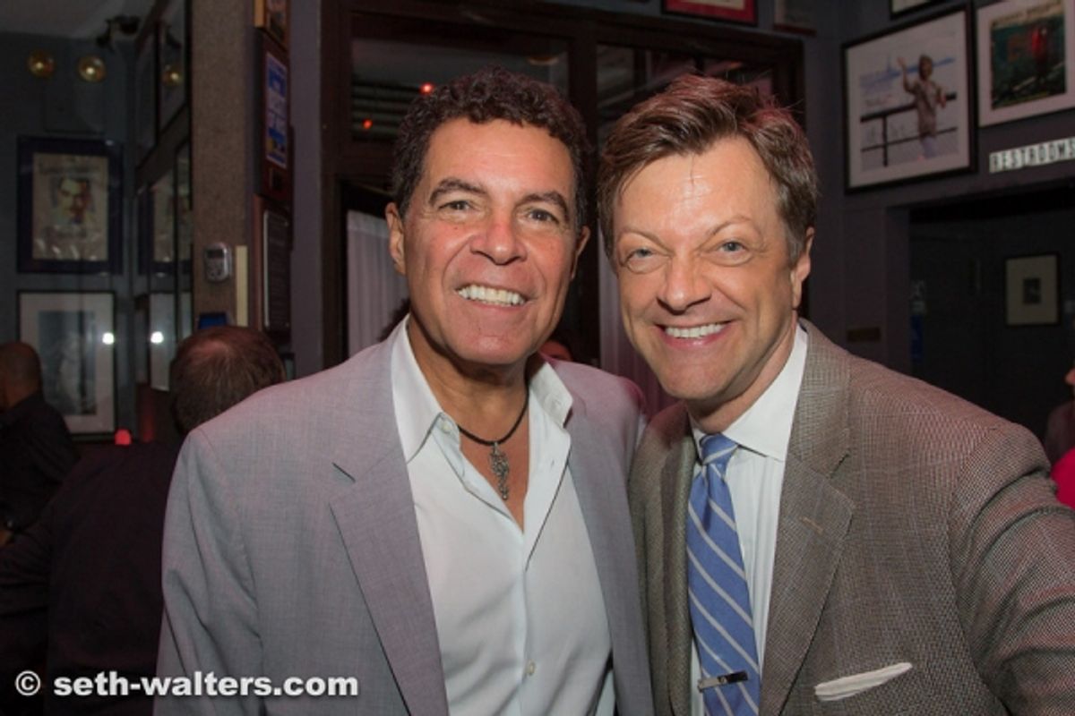 Clint Holmes and Jim Caruso at 