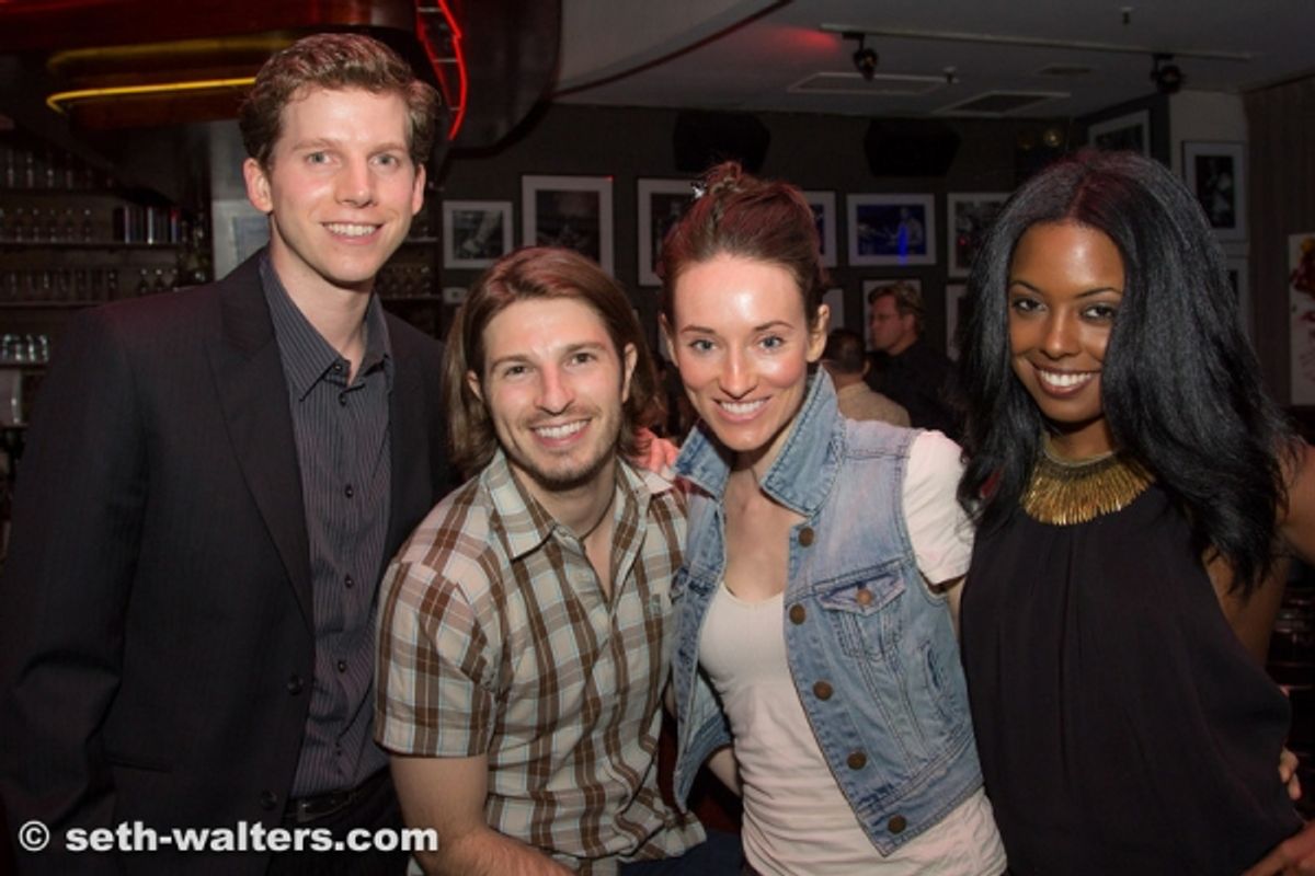 Stark Sands, Jordan Richard, Elizabeth Davis and Adrienne Warren at 