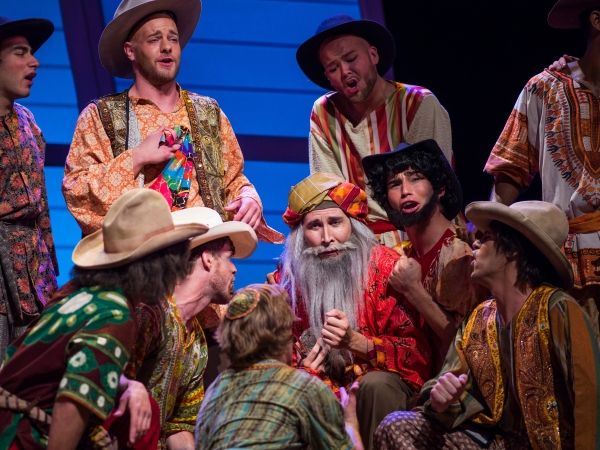 Simeon (Brad Rupp) leads Joseph''s brothers in ''One More Angel in Heaven/Hoedown'' t Photo