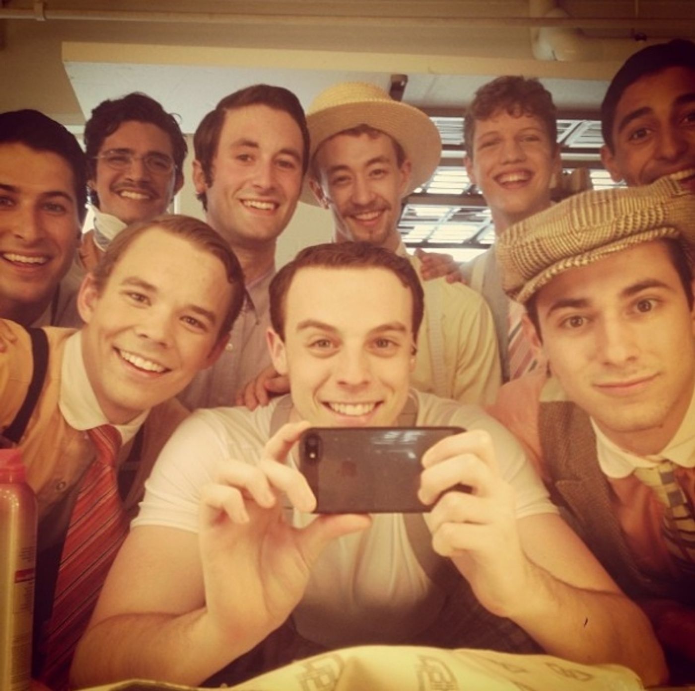 Photo Flash: Saturday Intermission Pics, July 20 - KINKY BOOTS Awaits the Royal Baby, Stratford's FIDDLER Calendar and More! Image