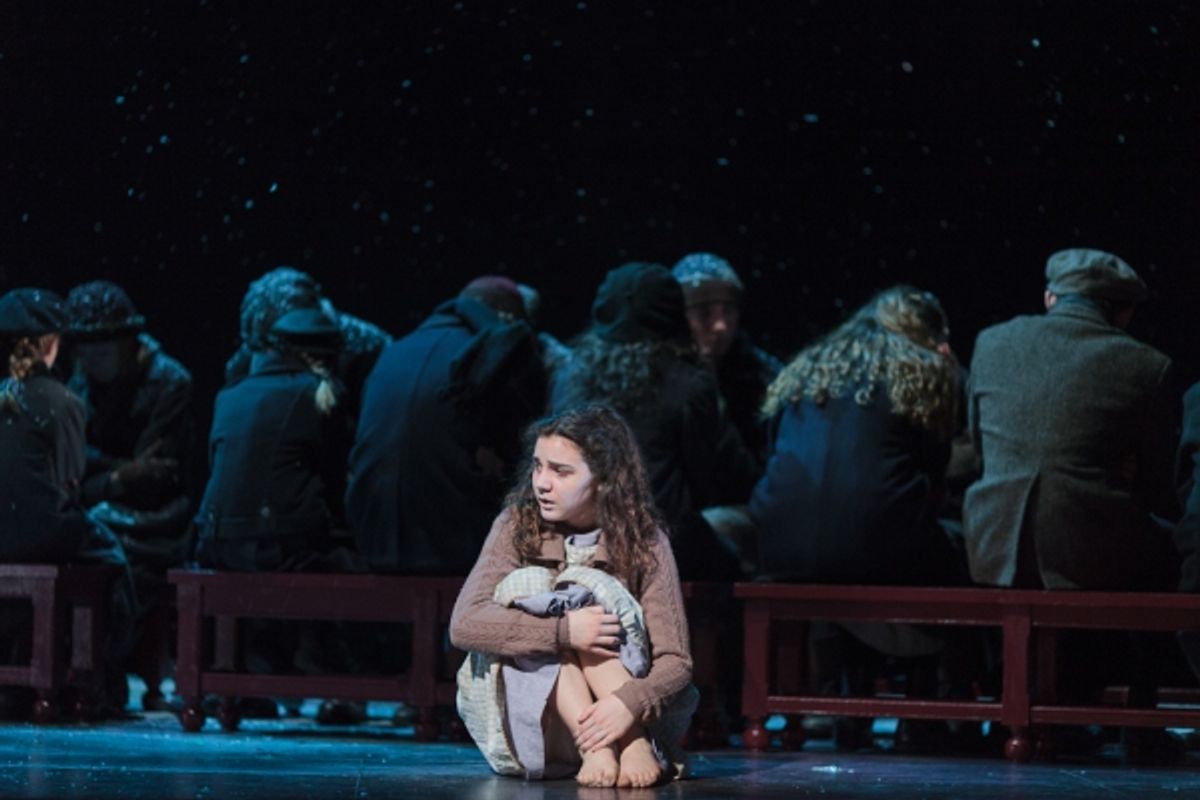 Victoria Munro in The Glimmerglass Festival''s 2013 production of David Lang''s the little match girl passion at 