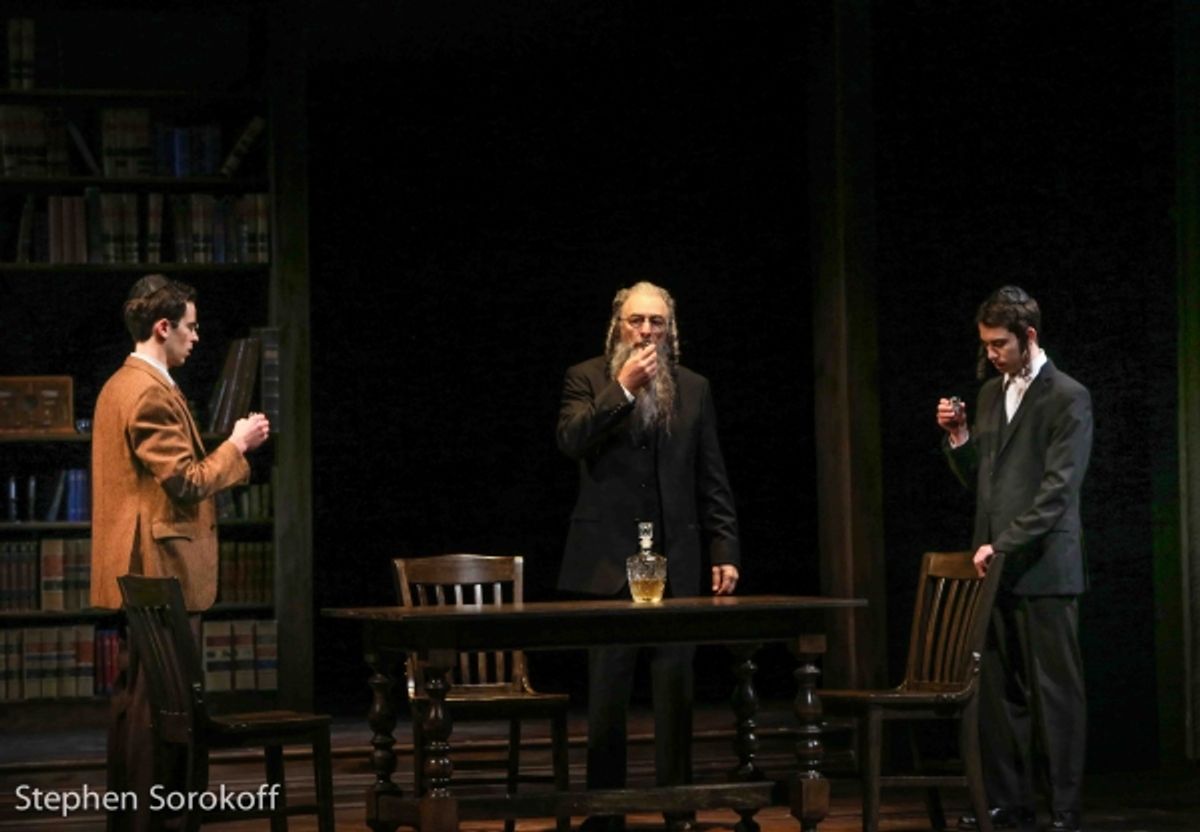 Jeff Cutler, Richard Schiff, Ben Rosenbach at 