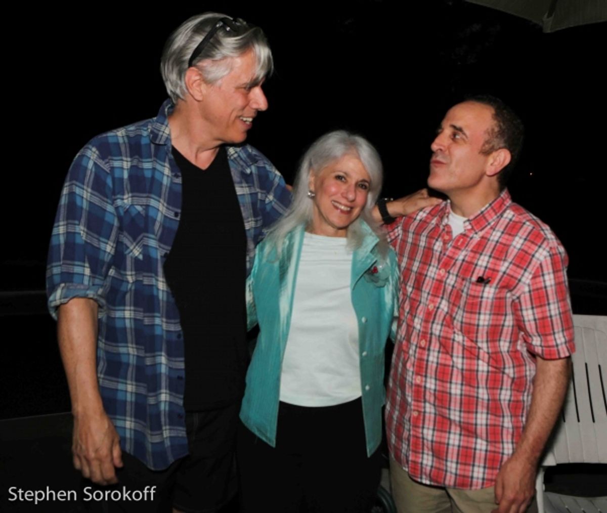 Jeff McCarthy, Jamie deRoy, Adam Heller at 