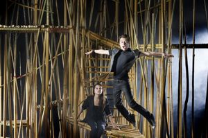 ISABELA MONER (Wendy), GRANT VENABLE (Peter) @ BroadwayWorld ISABELA MONER (Wendy), GRANT VENABLE (Peter) Photo