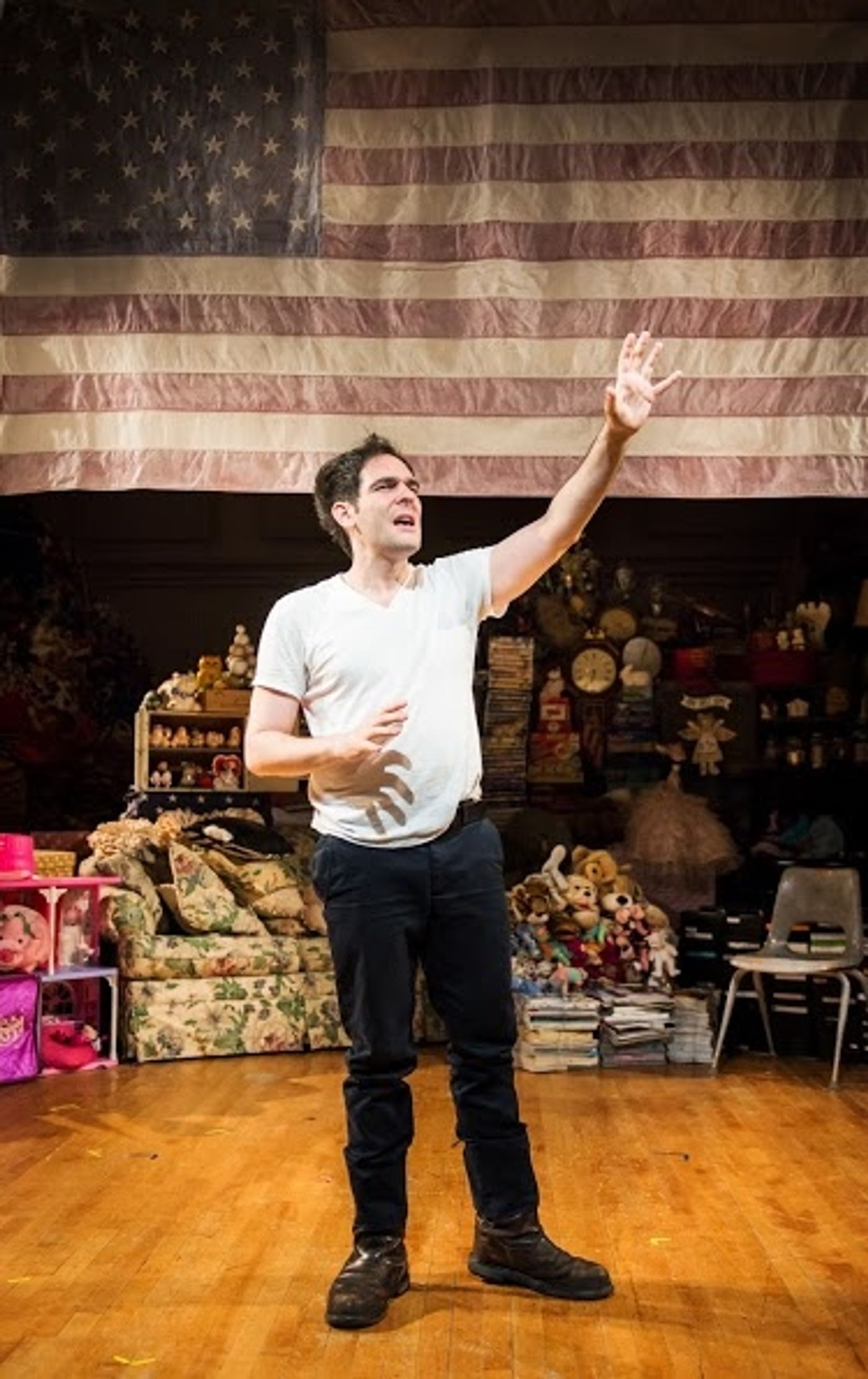 Photo Flash: HANDBOOK FOR AN AMERICAN REVOLUTIONARY Now Playing at The Gym at Judson  Image