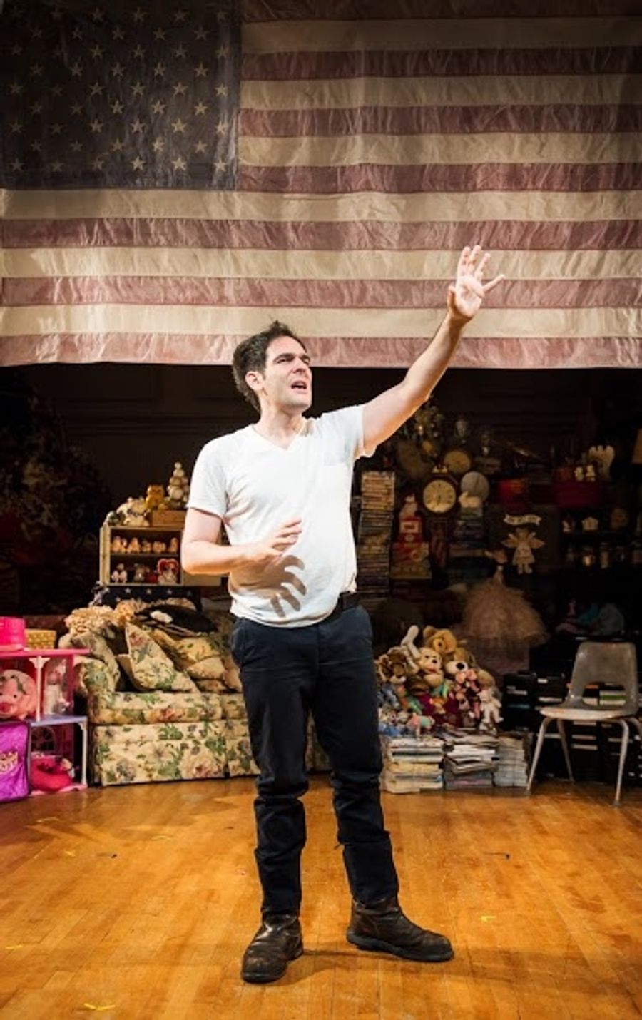 Photo Flash: HANDBOOK FOR AN AMERICAN REVOLUTIONARY Now Playing at The Gym at Judson Image