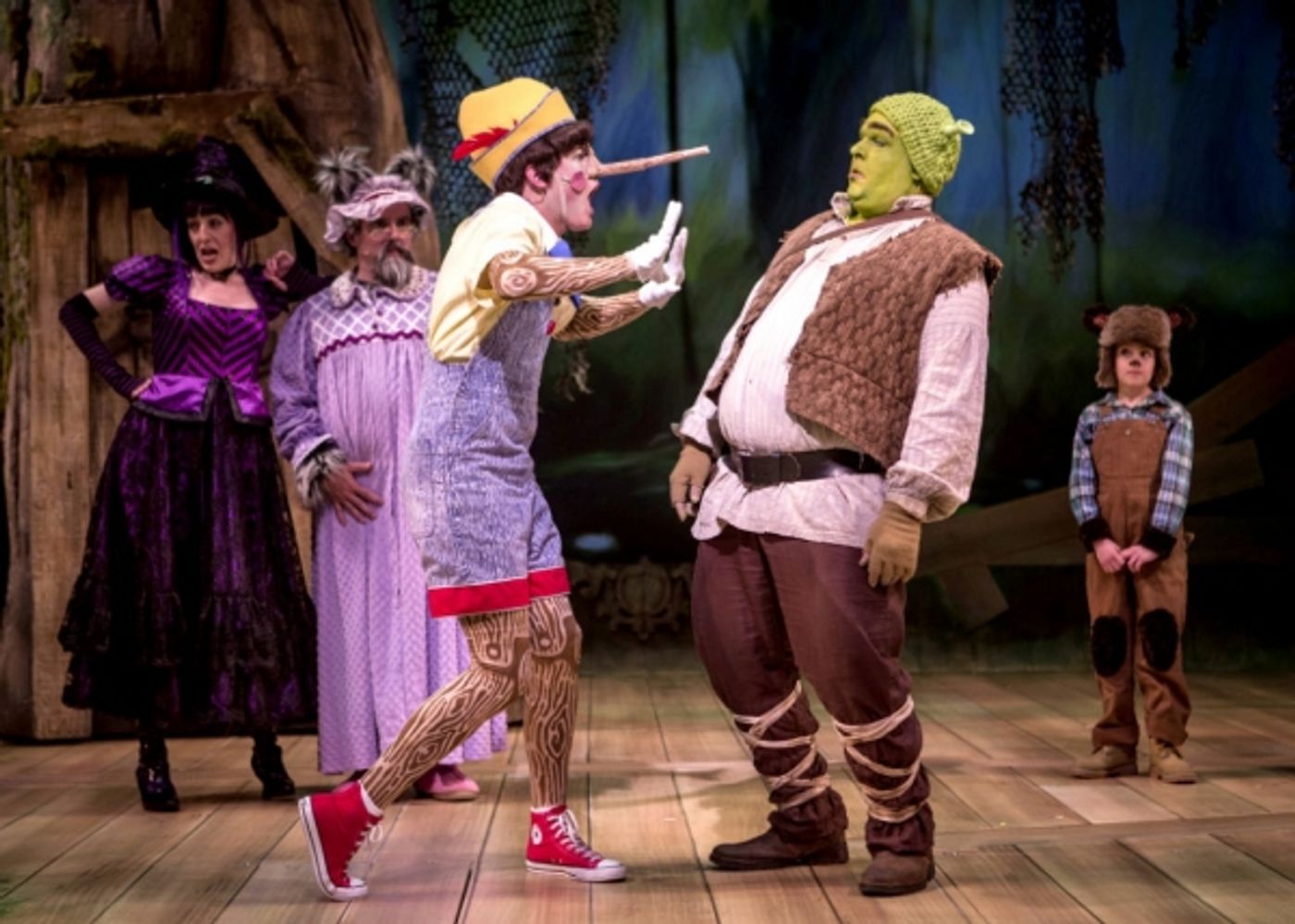 Photo Flash: First Look at Summer Smart,  Michael Aaron Lindner and More in CST's SHREK THE MUSICAL  Image