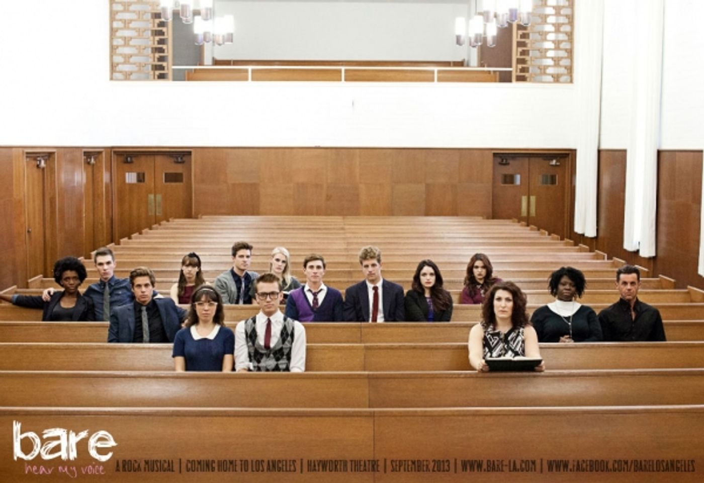 Photo Flash: First Look at Cast of L.A.'s BARE - Lindsay Pearce, Payson Lewis, Jonah Platt & More!  Image