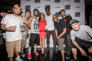 Prince Amukamara, Pilar Davis and cast @ BroadwayWorld Prince Amukamara, Pilar Davis and cast Photo