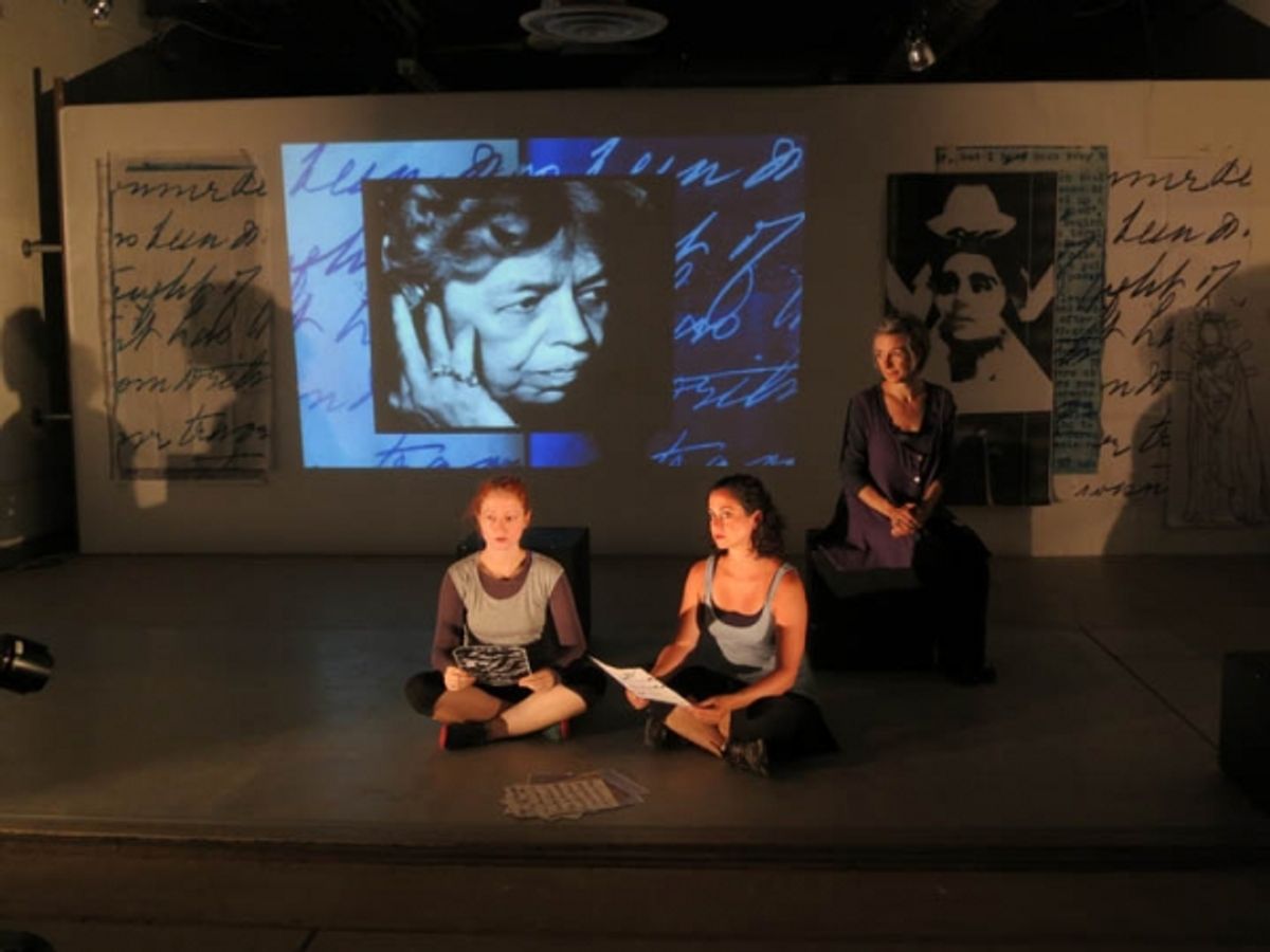 Elizabeth Stromsness, Rachel Evans, and Maggie Low at 