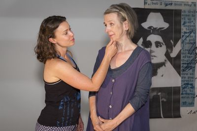 Courtney Brown and Maggie Low Photo