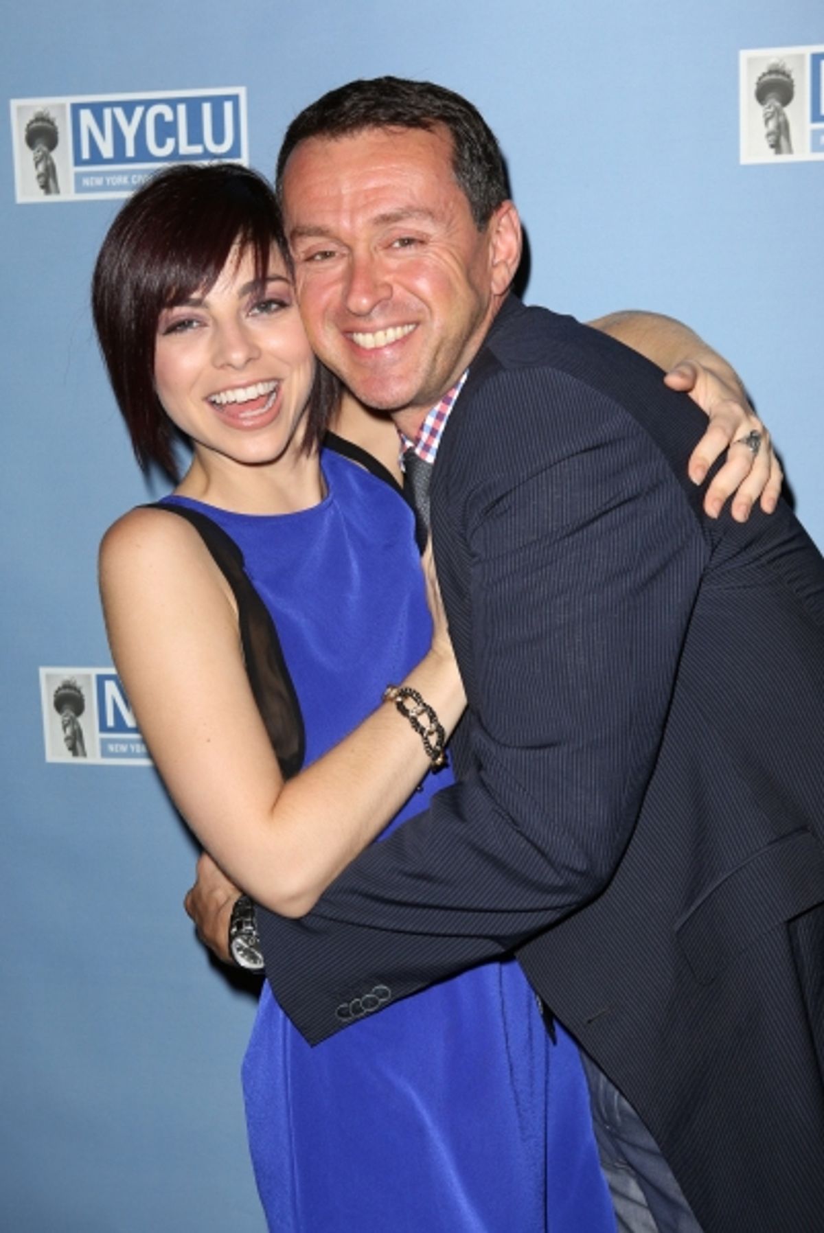 Krysta Rodriguez and Andrew Lippa  at 