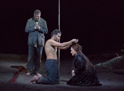 Rene Pape, Jonas Kaufmann and Katarina Dalayman  Photo