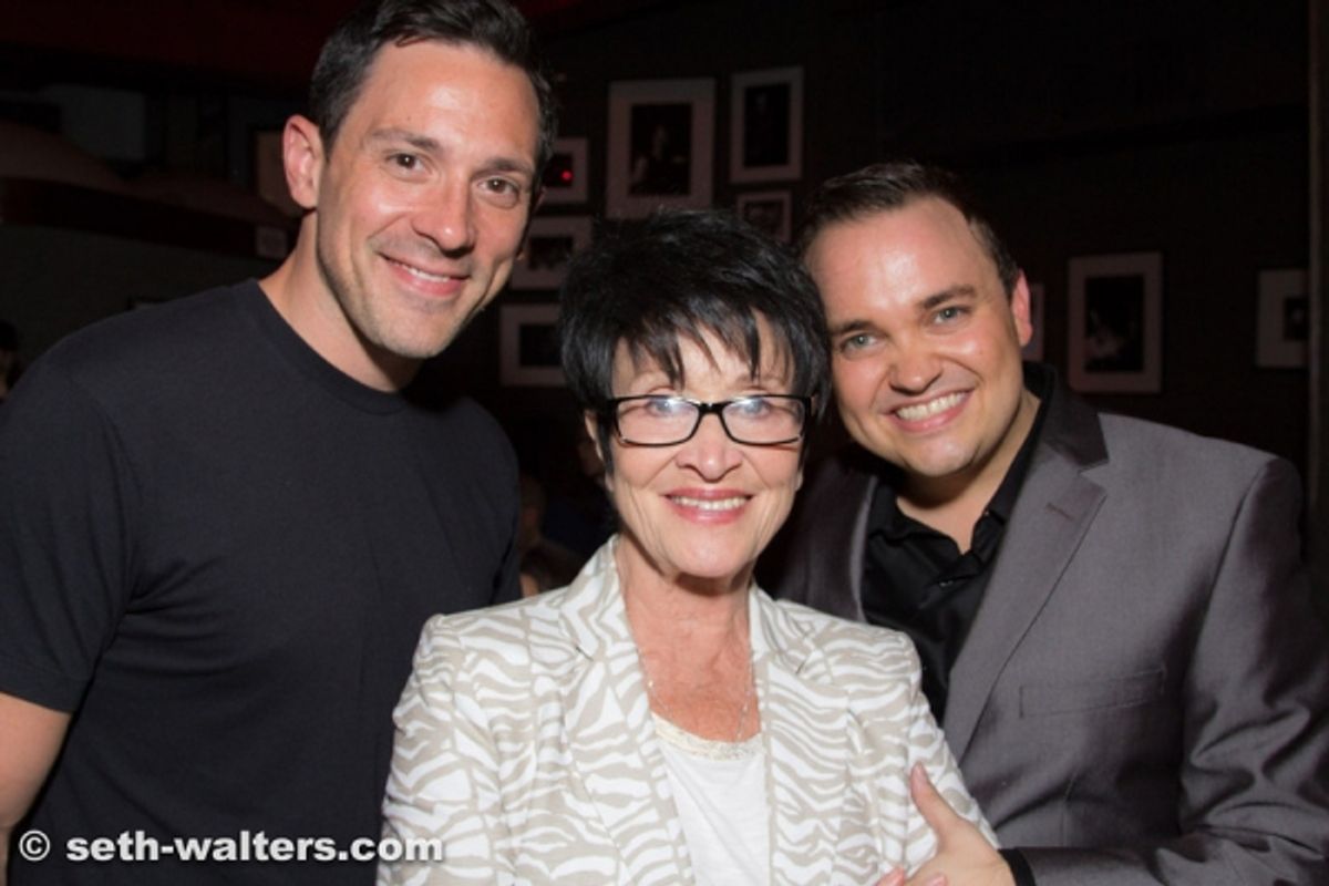Steve Kazee, Chita Rivera and William Blake at 