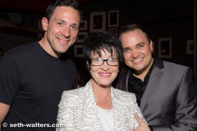 Steve Kazee, Chita Rivera and William Blake Photo