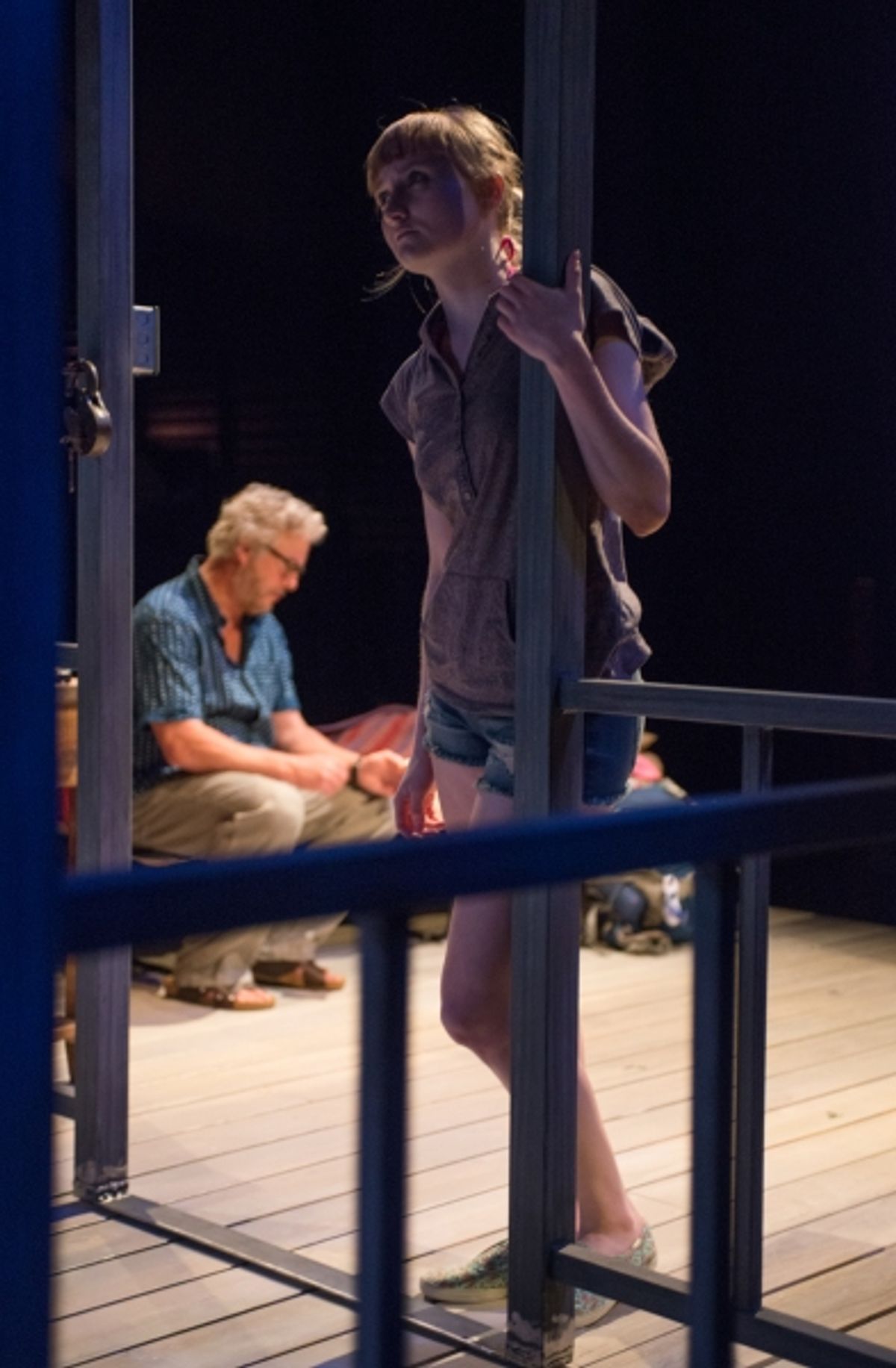 Rae Gray, William Petersen at 