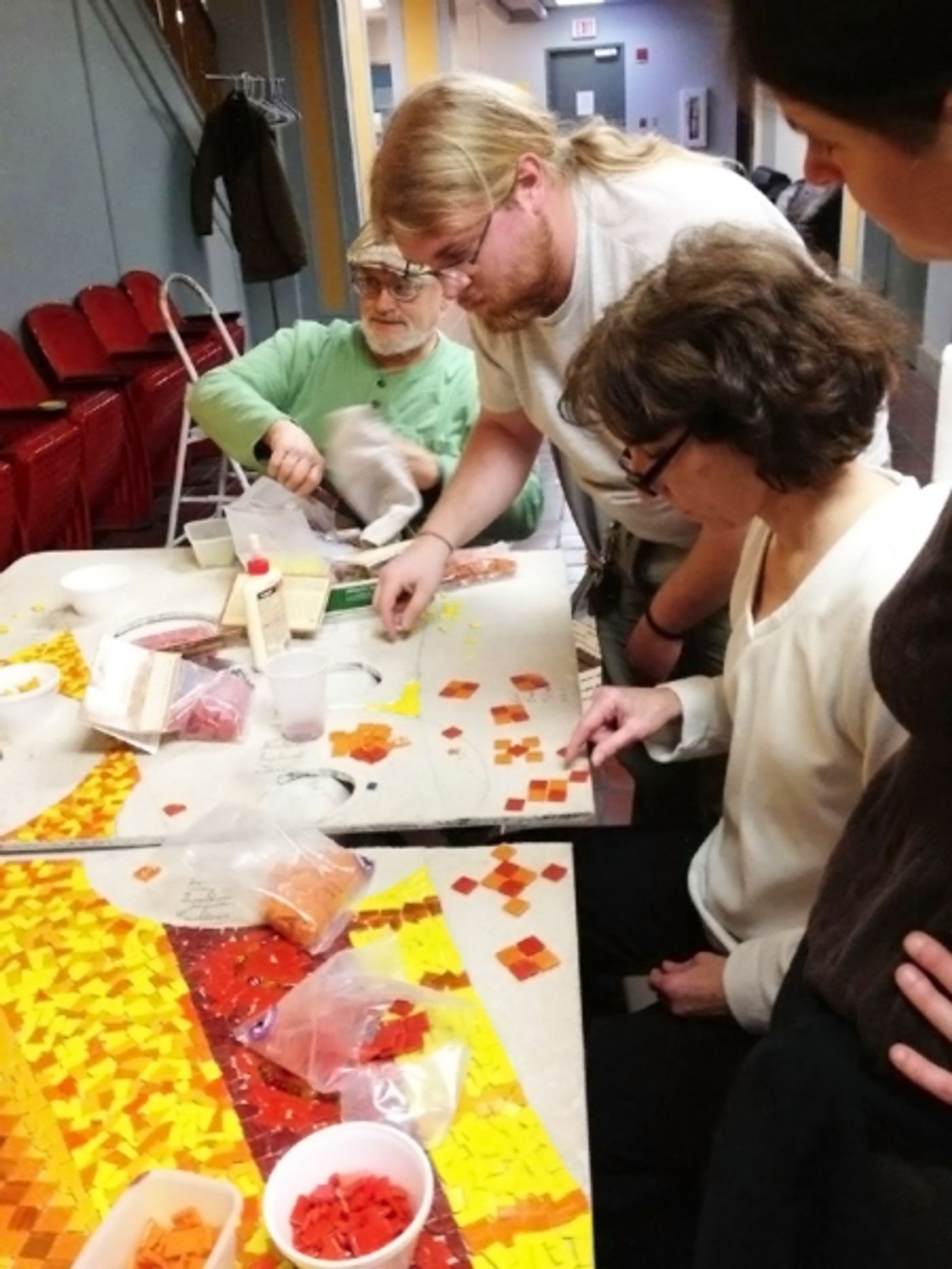 Photo Flash: Maryland Ensemble Theatre Hosts ART PARTY MET 2013; Unveils Phoenix Rising Mural  Image