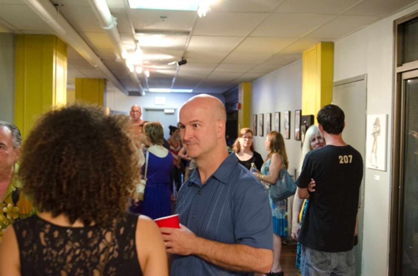 Photo Flash: Maryland Ensemble Theatre Hosts ART PARTY MET 2013; Unveils Phoenix Rising Mural  Image