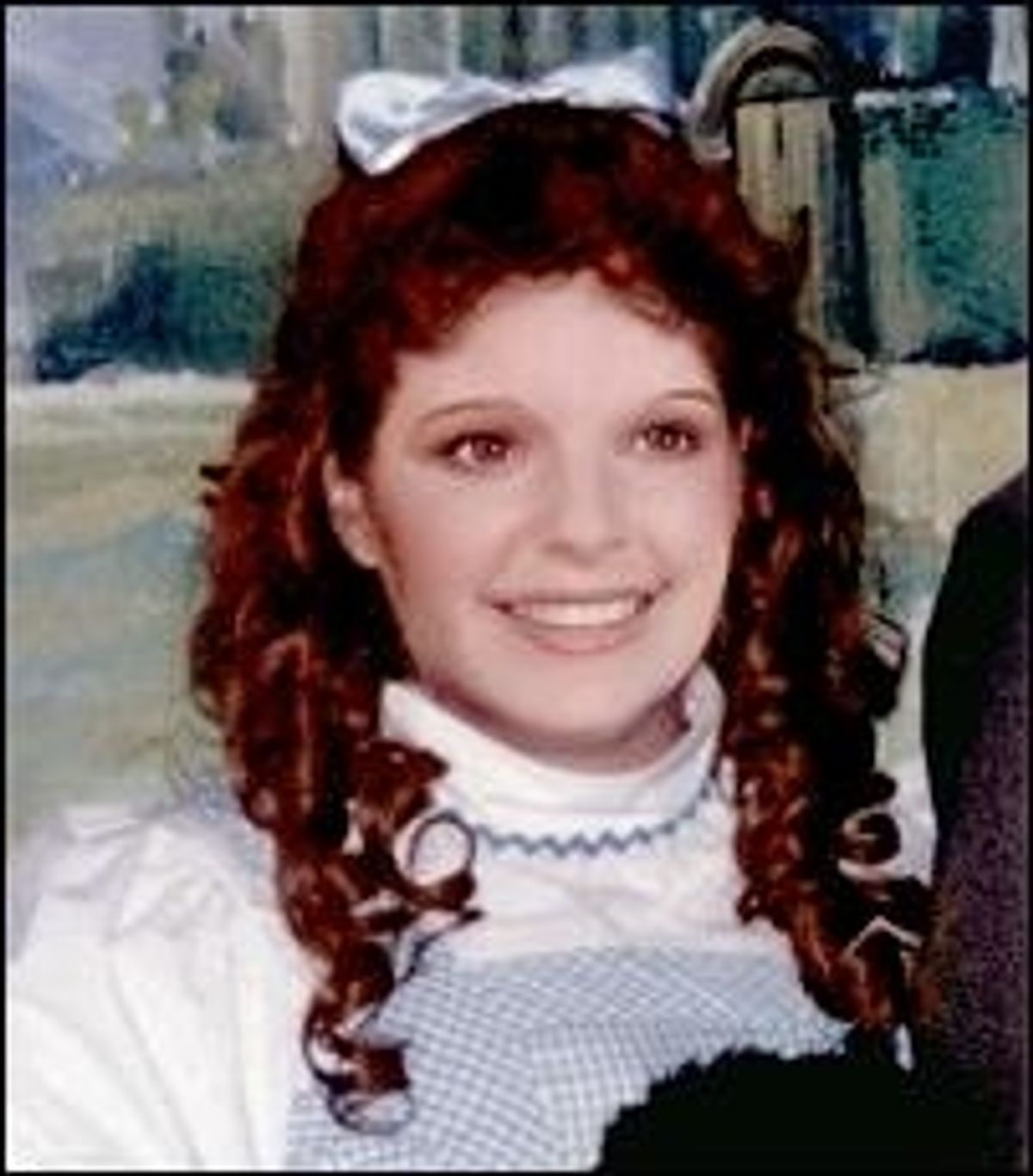 Impressionist Elaine Horn as Dorothy Gale in The Wizard of Oz at 