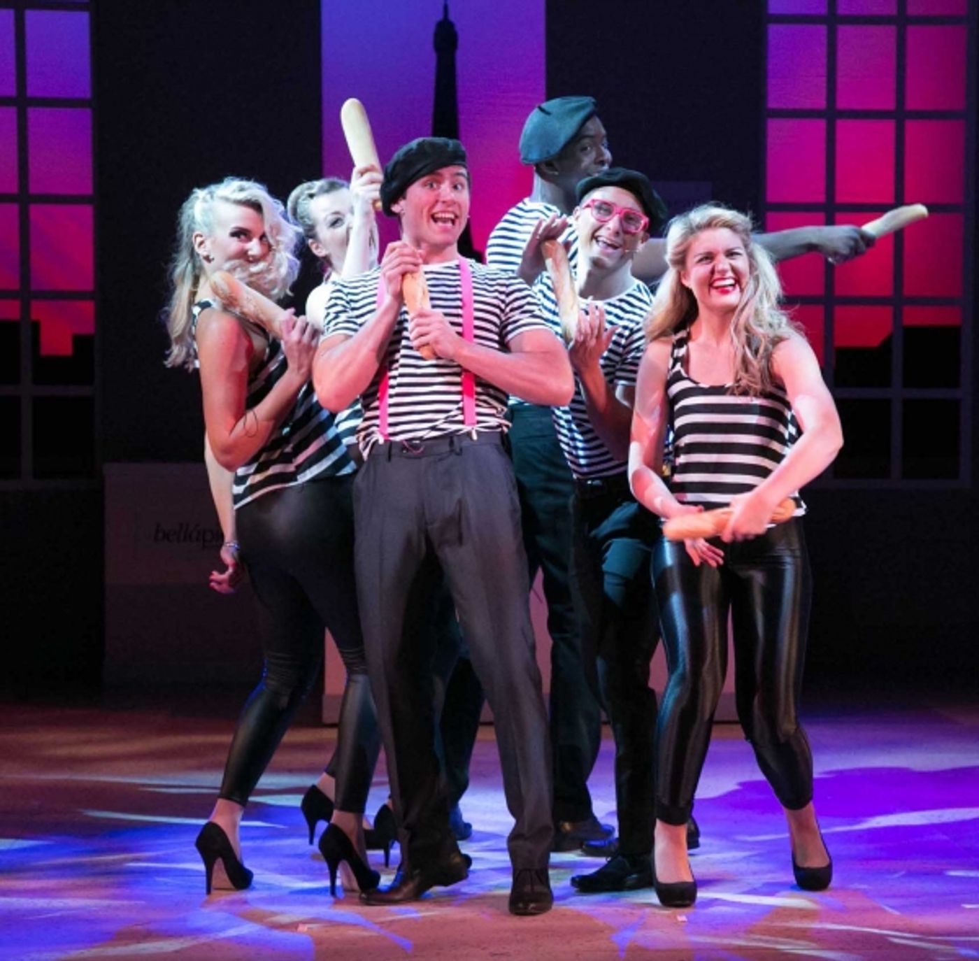 Photo Flash: First Look at Tim Flavin, Lizzy Cundy and More in West End's WAG! THE MUSICAL  Image