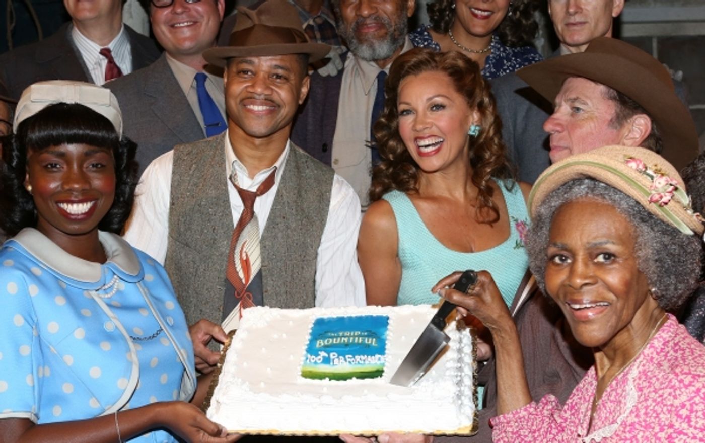 Photo Coverage: THE TRIP TO BOUNTIFUL Celebrates 100th Performance Image