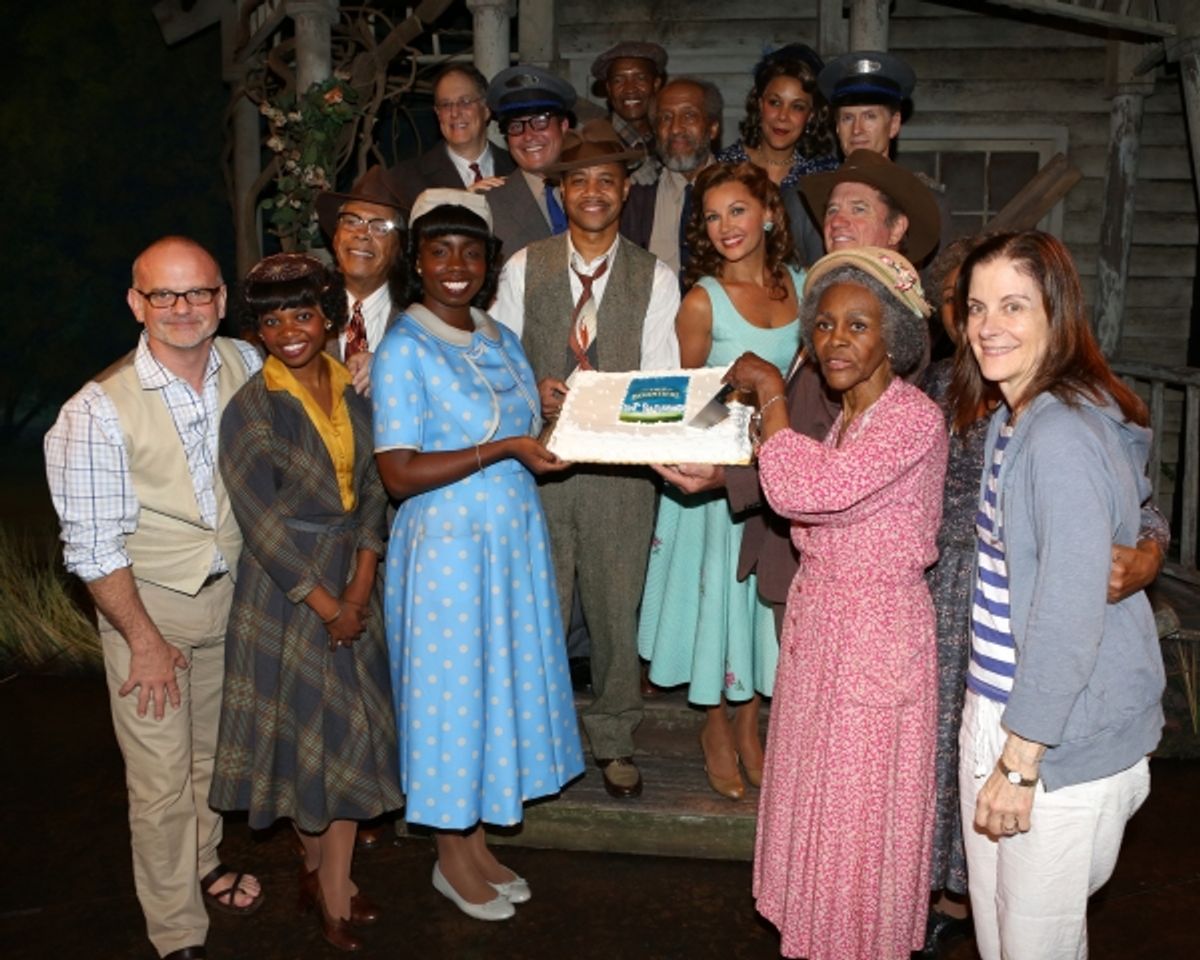 Director Michael Wilson, Adepero Oduye, Cuba Gooding Jr., Vanessa Williams, Tom Wopat, Cicely Tyson and Hallie Foote with cast at 