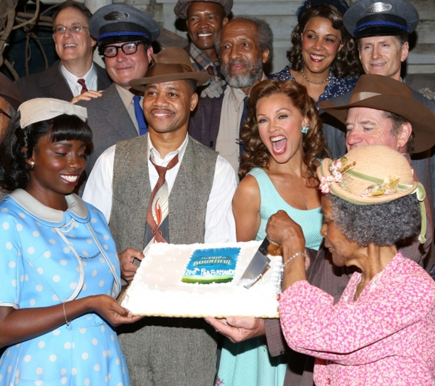 Photo Coverage: THE TRIP TO BOUNTIFUL Celebrates 100th Performance Image