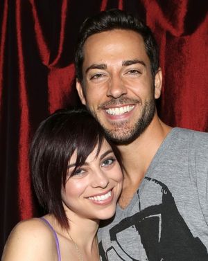 Krysta Rodriguez & Zachary Levi @ BroadwayWorld Krysta Rodriguez & Zachary Levi Photo