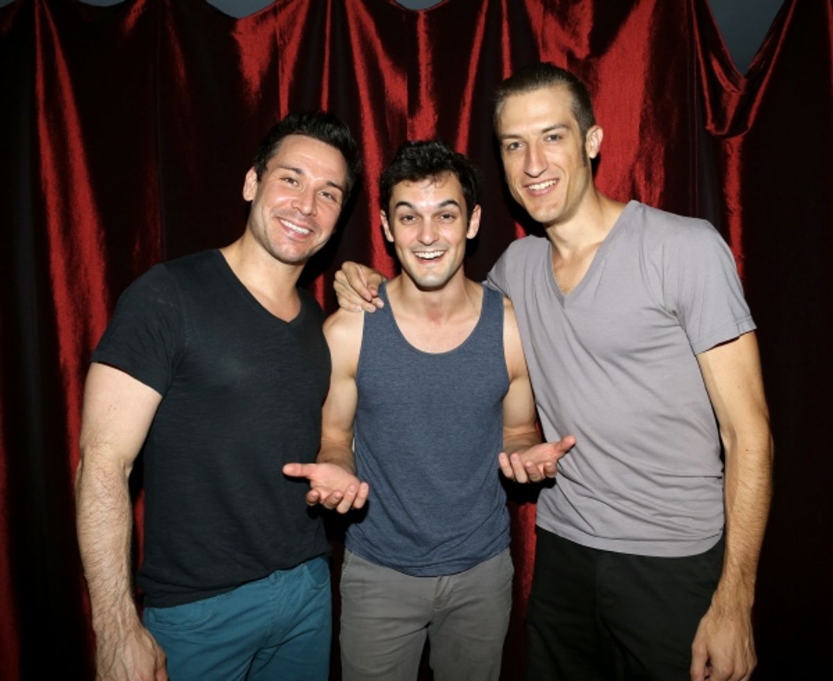 Kristoffer Cusick, Wesley Taylor and Bryce Ryness at 