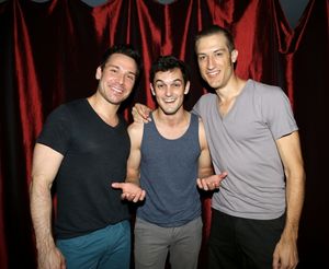 Kristoffer Cusick, Wesley Taylor and Bryce Ryness @ BroadwayWorld Kristoffer Cusick, Wesley Taylor and Bryce Ryness Photo