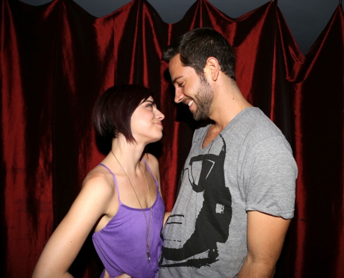 Krysta Rodriguez & Zachary Levi at 