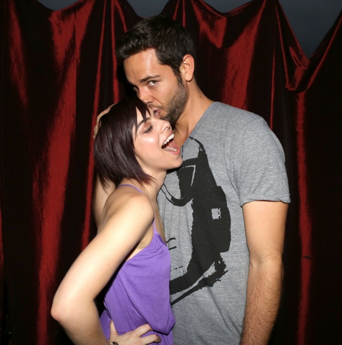 Krysta Rodriguez & Zachary Levi at 