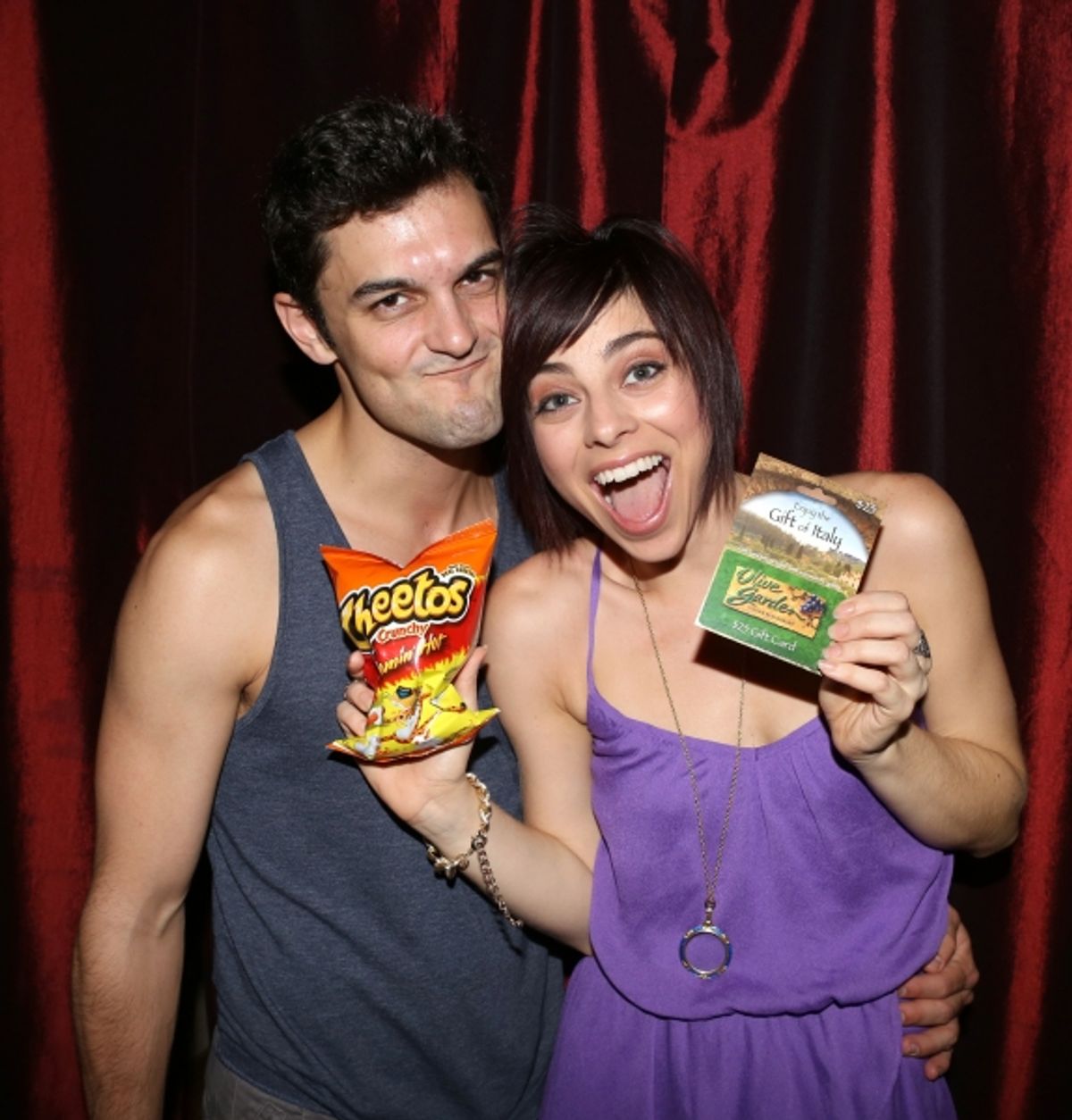 Wesley Taylor & Krysta Rodriguez at 