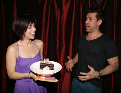 Krysta Rodriguez & Kristoffer Cusick Photo