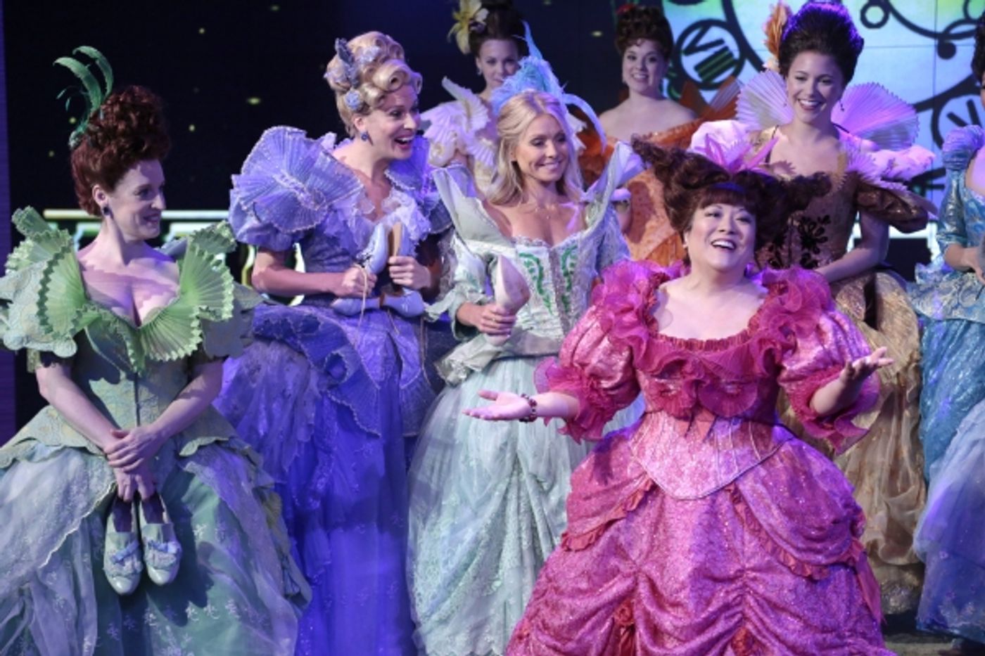 Photo Flash: Cast of CINDERELLA Stops by LIVE WITH KELLY AND MICHAEL  Image