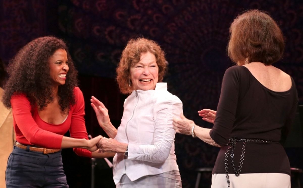 Renee Elise Goldsberry, Gretchen Cryer and Nancy Ford at 