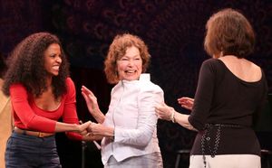 Renee Elise Goldsberry, Gretchen Cryer and Nancy Ford @ BroadwayWorld Renee Elise Goldsberry, Gretchen Cryer and Nancy Ford Photo
