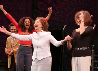 Frederick Weller, Renee Elise Goldsberry, Gretchen Cryer and Nancy Ford  Photo