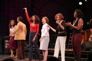 Jennifer Sanchez, Frederick Weller, Renee Elise Goldsberry, Gretchen Cryer, Nancy Ford and Christina Sajous @ BroadwayWorld Jennifer Sanchez, Frederick Weller, Renee Elise Goldsberry, Gretchen Cryer, Nancy For Photo